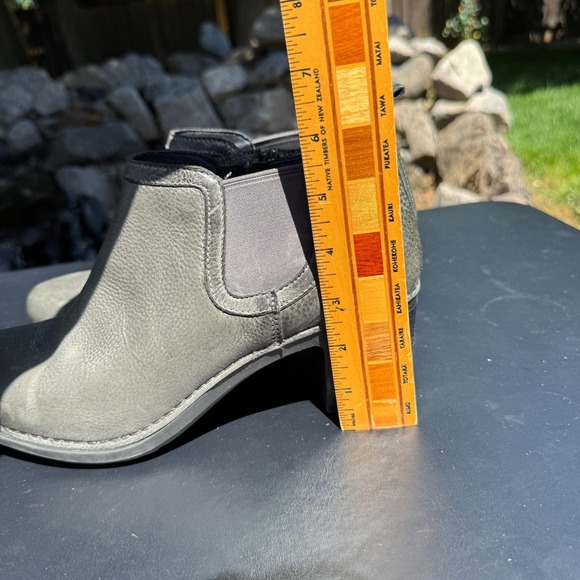 Dansko Harlene Booties Leather Ankle Charcoal Waxy Burnished 40 US 10-10.5 - Picture 10 of 10